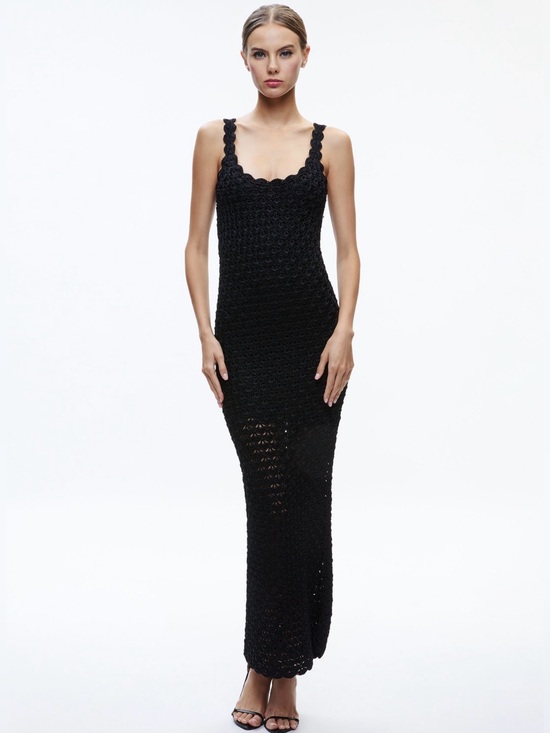 Alice + Olivia Dresses & Skirts - Alice + Olivia Bray Luster Crochet Dress